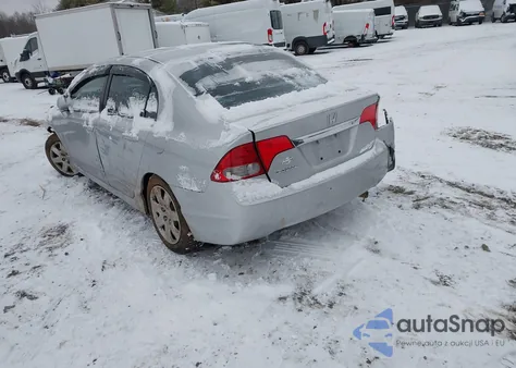 2010 Honda Civic Lx from USA, damaged, VIN 2HGFA1F54AH546427
